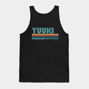 Proud Limited Edition Yuuki Name Personalized Retro Styles Tank Top